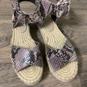 Marc Fisher platform sandals